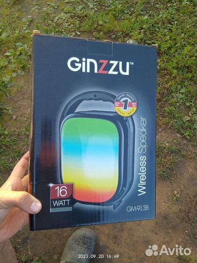 Bluetooth колонка ginzzu