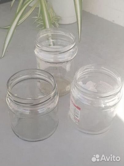 Стеклянные банки 0.5 л, 0.6л
