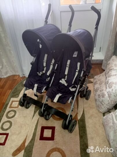 Двухместная коляска трость Inglesina