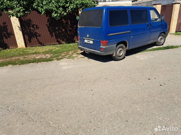 Volkswagen Transporter 2.4 МТ, 2000, 400 000 км