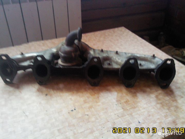 Фольксваген туарег коллектор выпускной