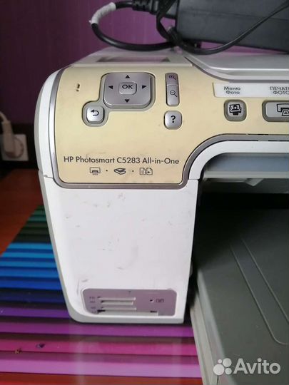 Струйный мфу HP PhotoSmart C5283 принтер, сканер