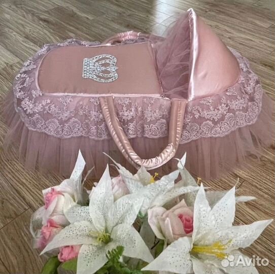 Люлька переноска для новорожденных (предзаказ)