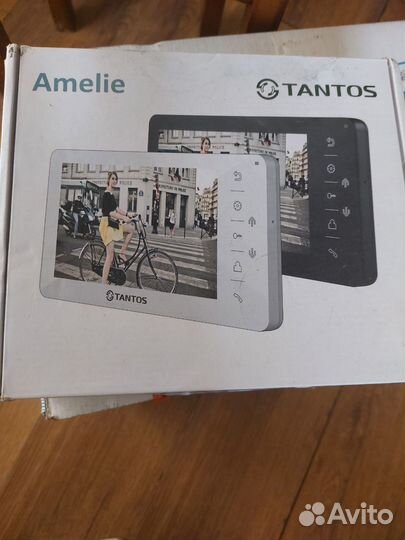 Монитор видеодомофона tantos Amelie sd чёрный