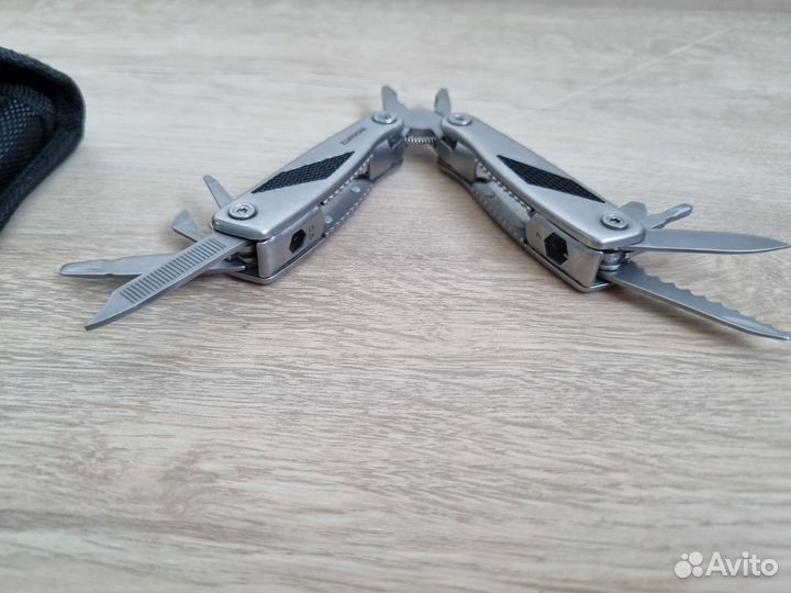 Мультитул Richartz Grip Tool Pocket, серый, 11 опц