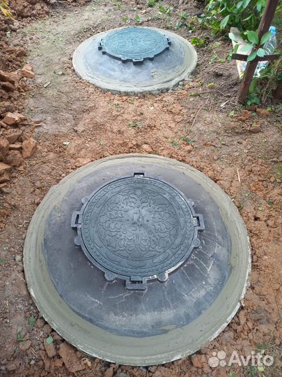 Септик из бетонных колец под ключ