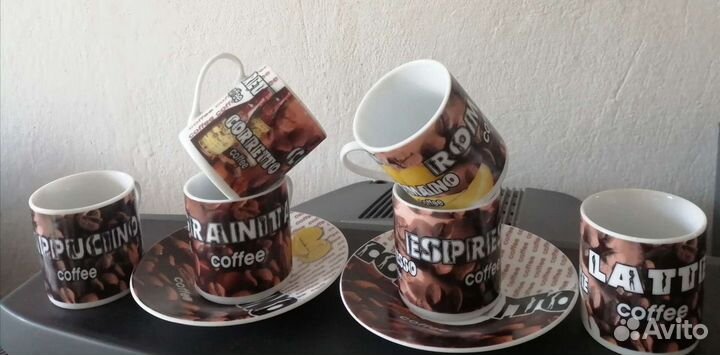 Графины, кофейный набор, наборы для специй, рюмки