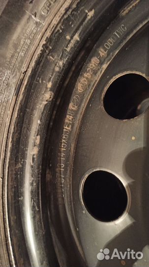 Штампы r 15 4 100 киа Рио оригинальные