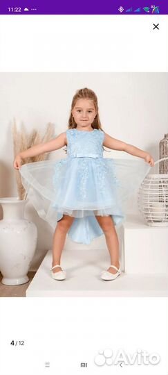 Платье для девочки122-128