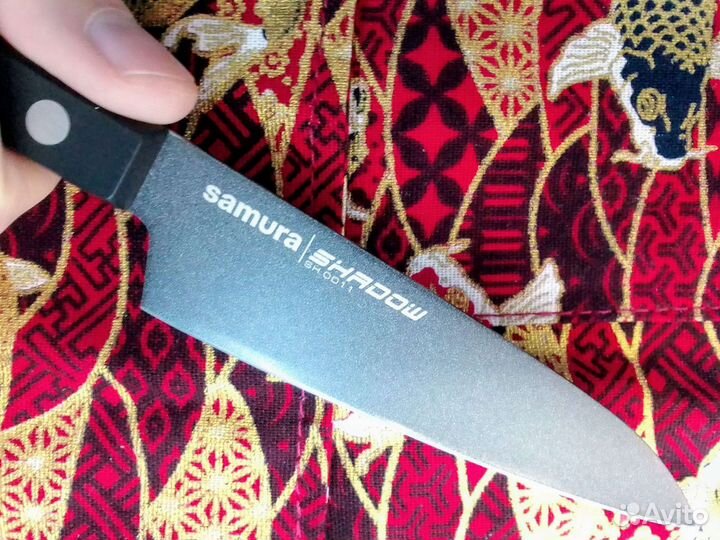 Кухонный нож Овощной Samura Shadow