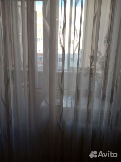 Занавески тюль б/у
