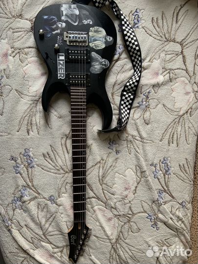 Электрогитара cort x100 с хамбакером