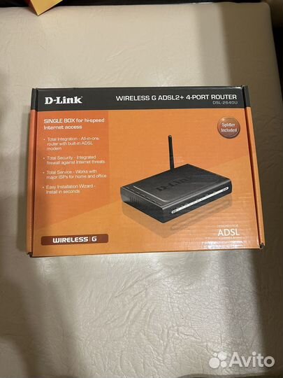 Маршрутизатор, роутер DLink