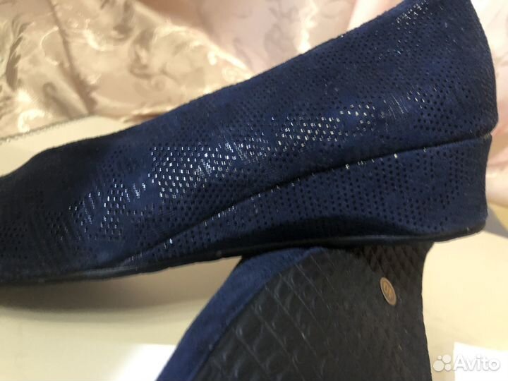 Туфли кожаные
