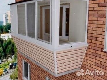 Балкон пластик под ключ