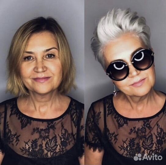 Окрашивание волос в блонд