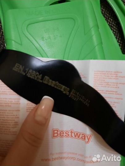 Новый набор для ныряния Bestway, ласты