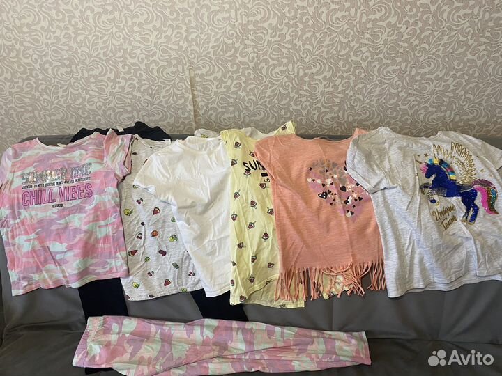 Вещи пакетом для девочки 140-152
