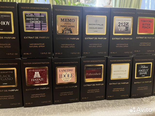 Оригинальные тестеры ОАЭ