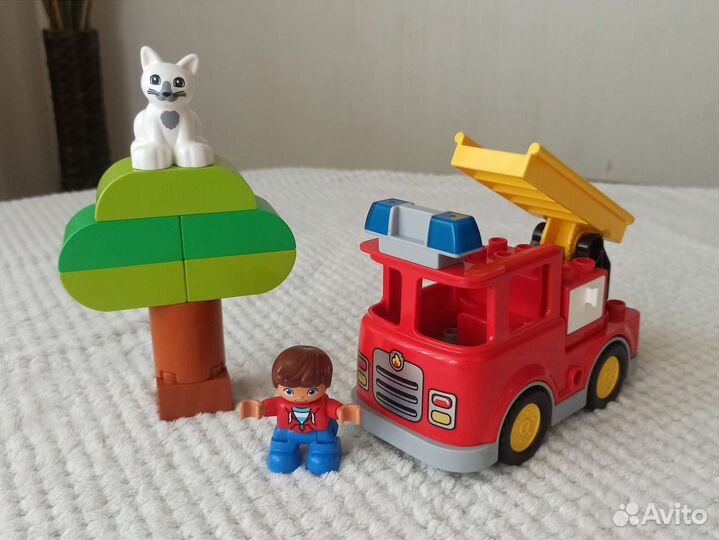 Lego duplo 3 набора с пожарными