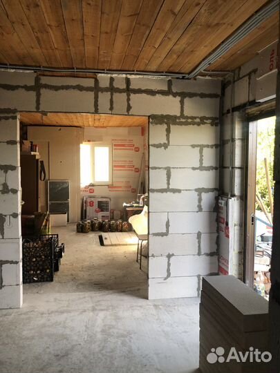 Возведение перегородок из газоблоков