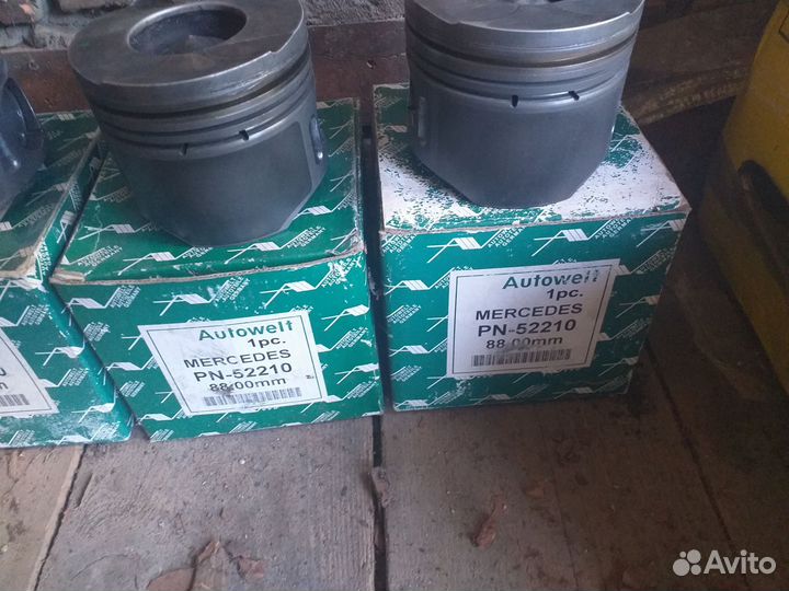 Поршни двс мерседес 611,646