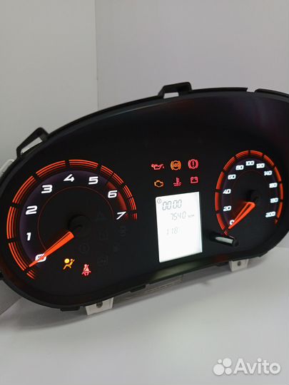 Шкала, щитка приборки granta,kalina 2,datsun ON DO