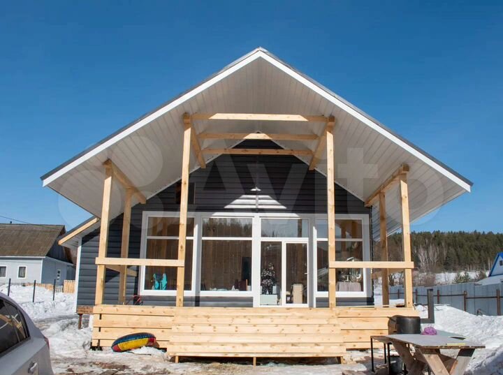 Дом 75 м² на участке 15 сот.