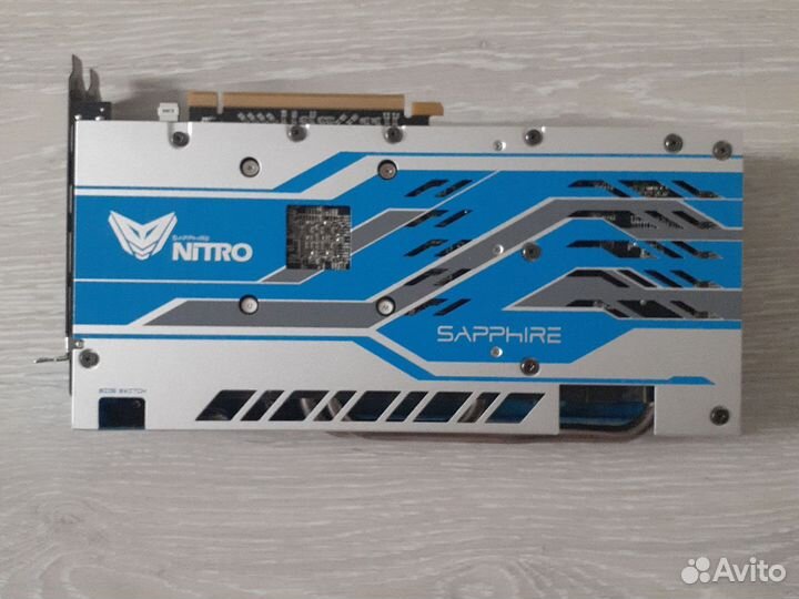 Видеокарта 8 gb Sapphire RX 580 Nitro+SE