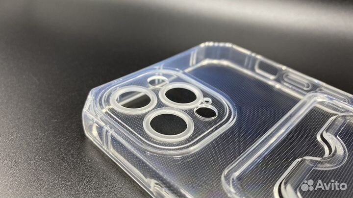 Чехол на iPhone 12 с кармашком