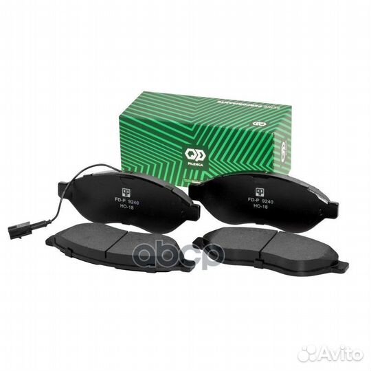 Колодки тормозные дисковые с датчиком перед, п