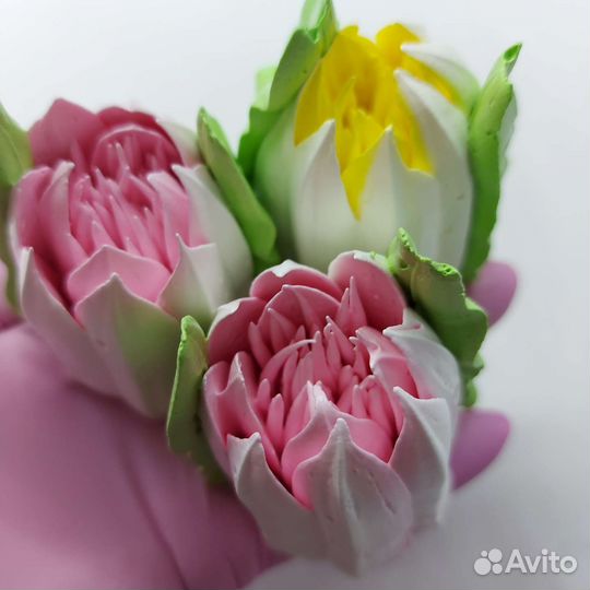 Зефирные тюльпаны