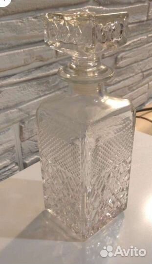 Графин и штоф хрустальный СССР