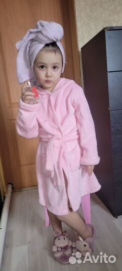 Халат единорог 100, 120