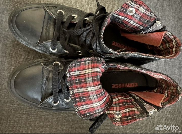 Кеды converse 38 натур кожа