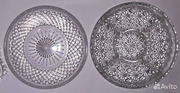 Салатник хрустальный