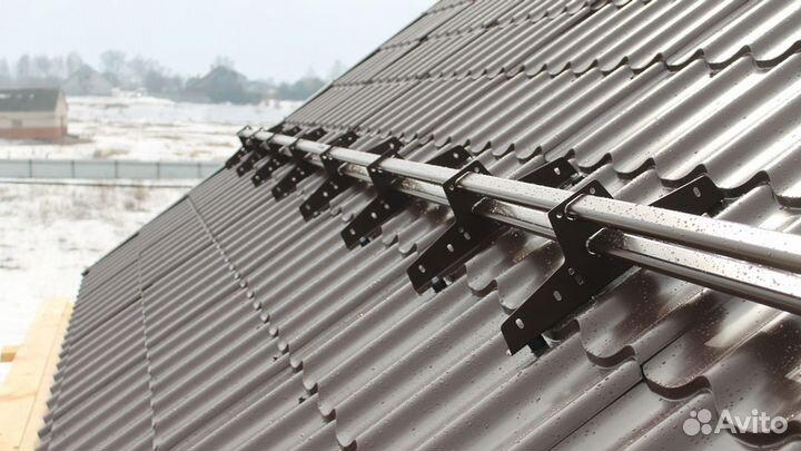 Водостоки, снегозадержатели