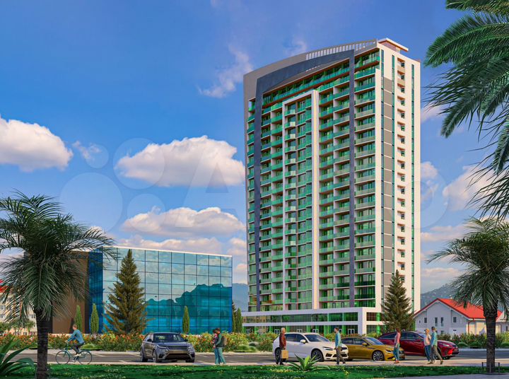 Квартира-студия, 32 м² (Грузия)