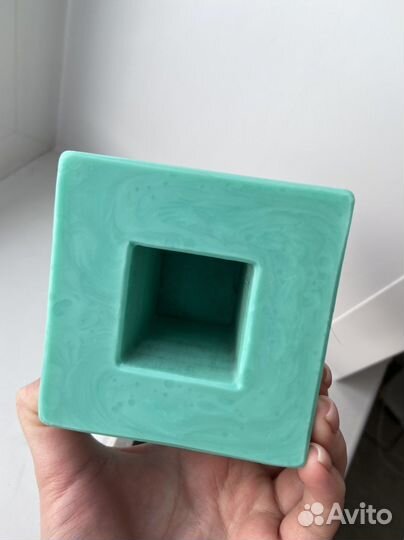 Силиконовая форма куб для бетона и гипса молд