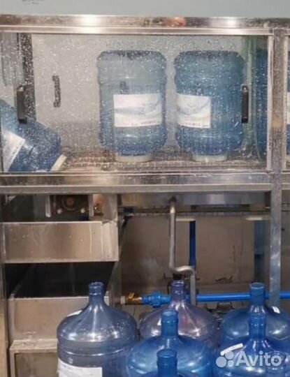 Триблок розлива, ополаск., укупора в 19 л пэт