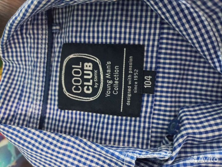 Рубашка для мальчика 104