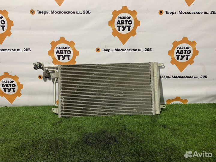 Радиатор кондиционера Volkswagen Polo Sedan