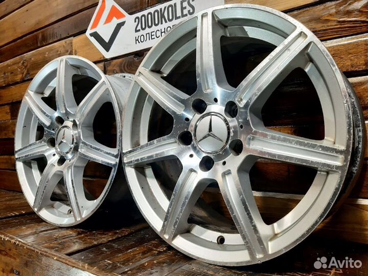4шт Mercedes Benz Диски R16 x 7, 5*112 ет:38 Dia:6