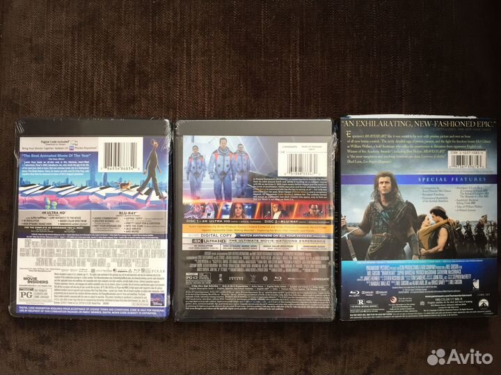 Фильмы 4k UHD, blu-ray (импорт, лицензия)