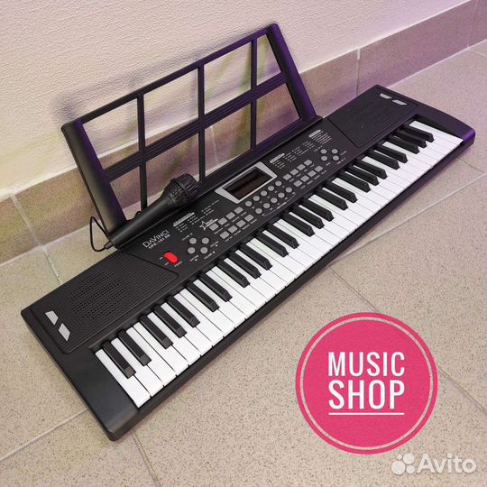 Синтезатор новый 61 клавиша