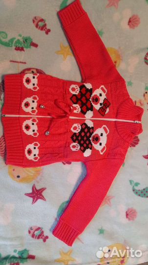 Кофта для девочки 86 92