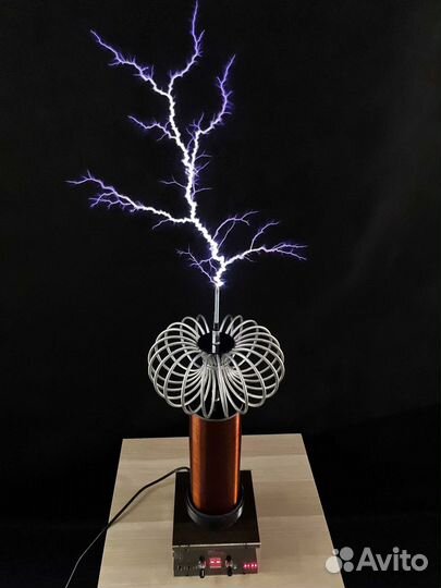 Музыкальная катушка Tesla 6.3 (разряд 50+ см)