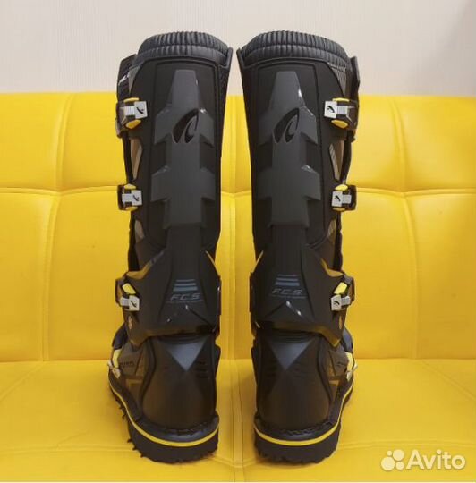 Мотоботы Forma Pilot Enduro Черно-Желтый