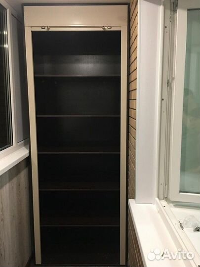 Шкаф с рольставнями на балкон по вашему эскизу