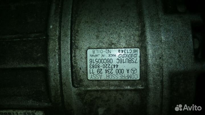 A0002342911 Компрессор кондиционера Mercedes w210
